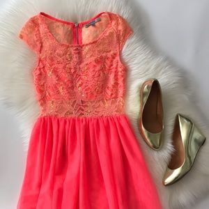 Bailey Blue lace dress